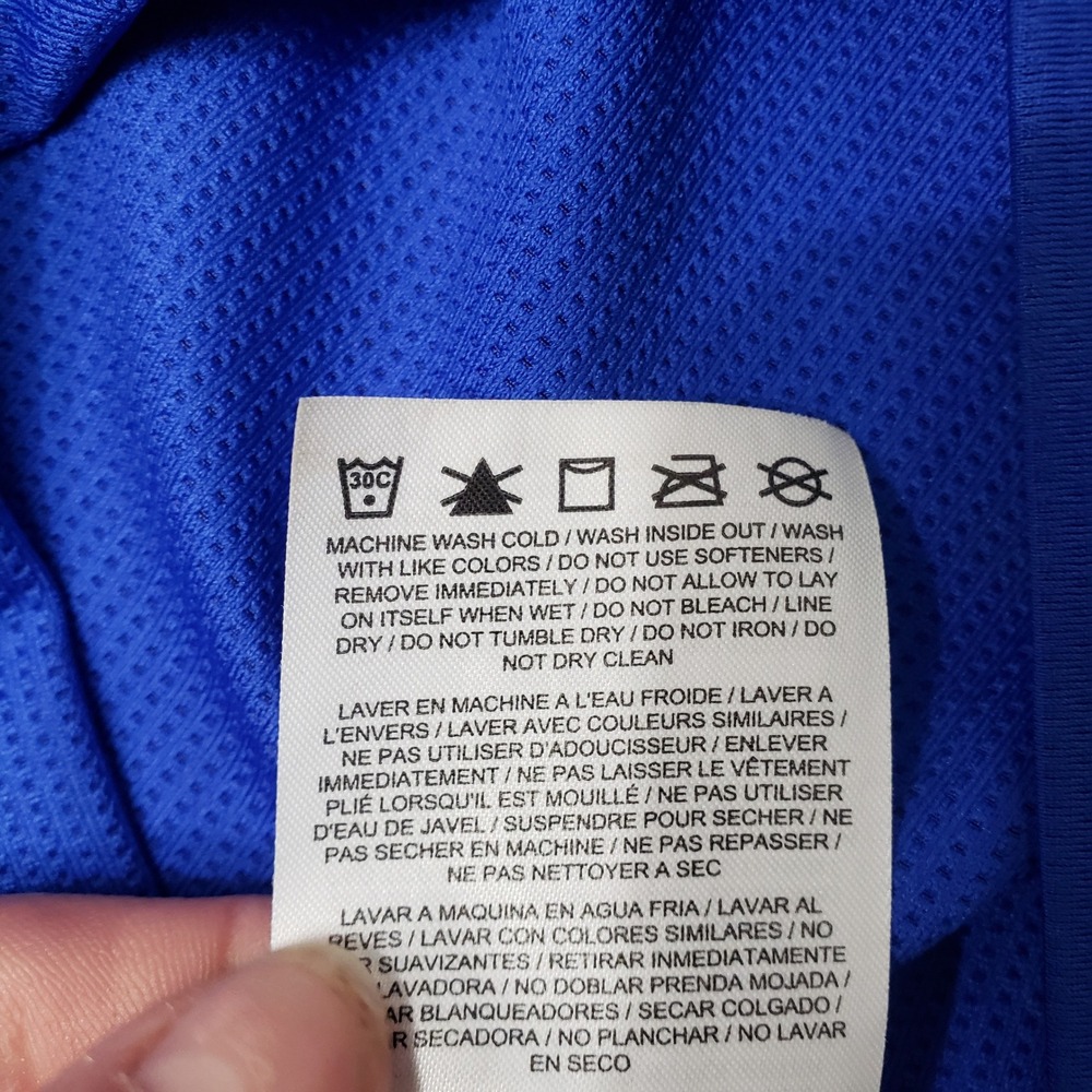 Nike Pro Tank Shirt Men Small Blue Padded Football Compression Sleeveless - Picture 7 of 12